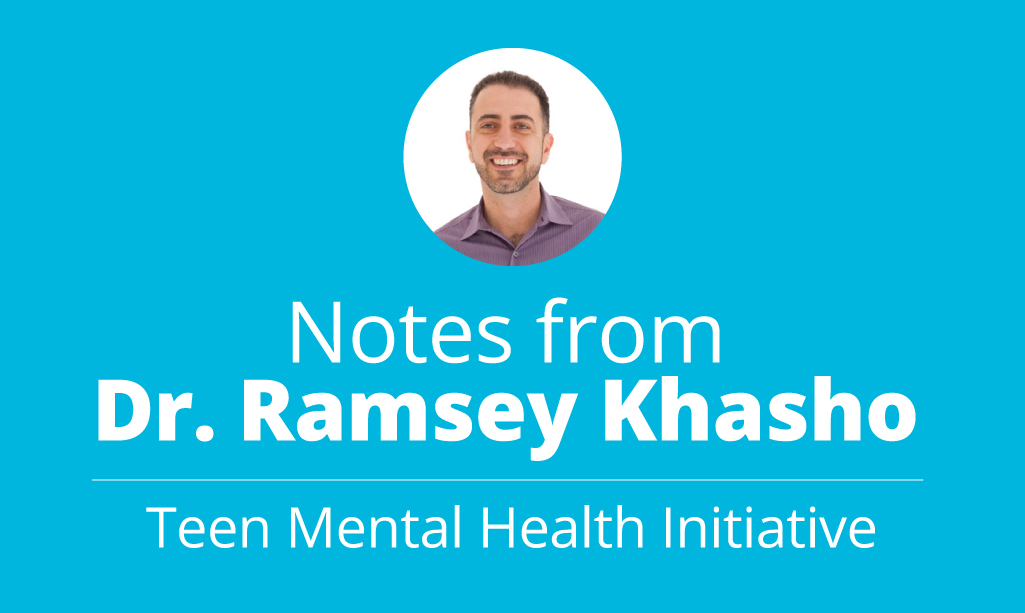 Notes from Dr. Ramsey Khasho
