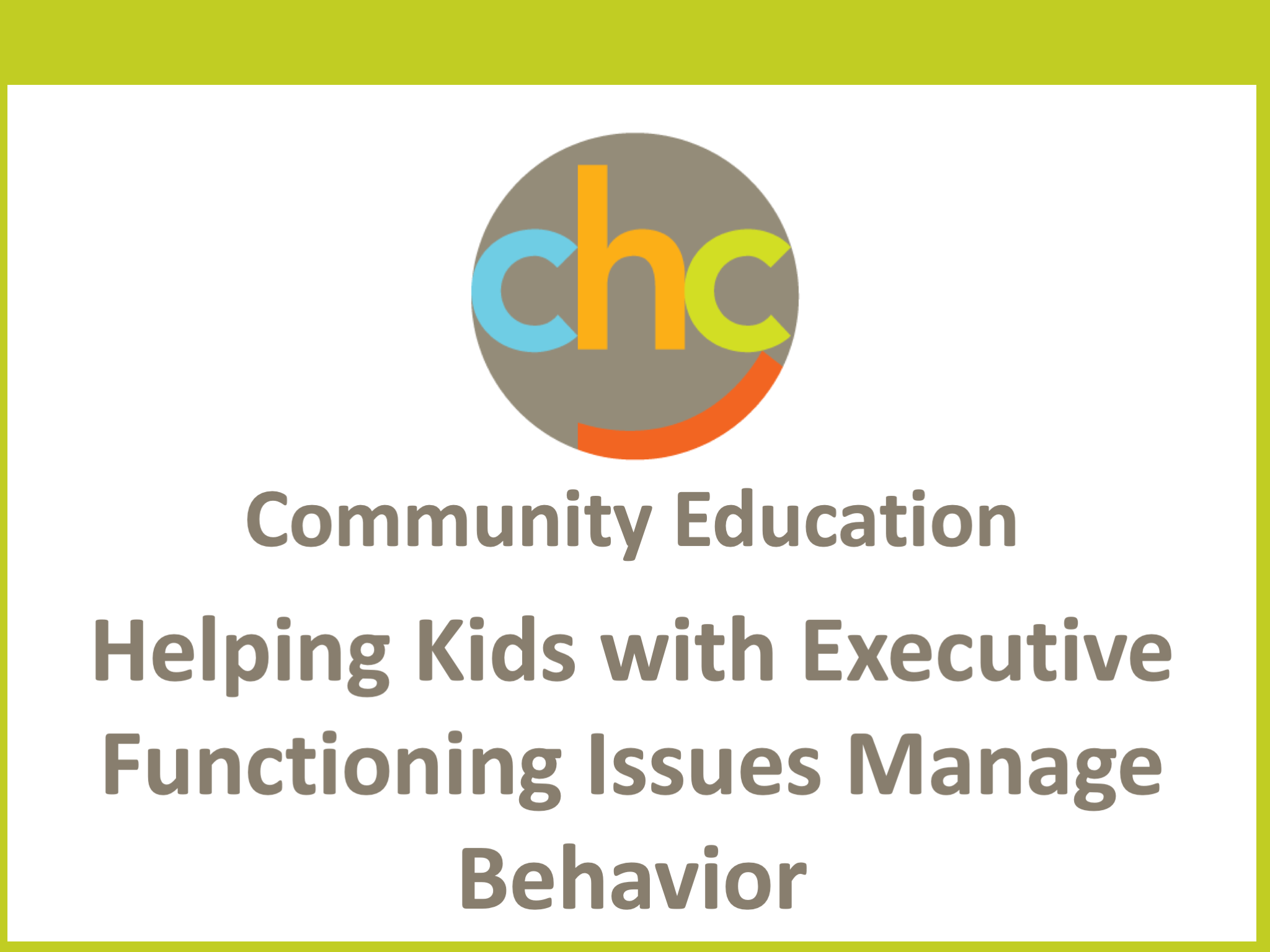 Helping Kids with Executive Functioning Issues Manage Behavior330