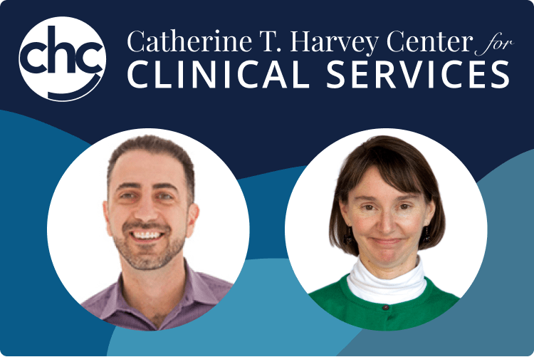Dr. Ramsey Kasho and Dr. Joan Baran of Catherine T. Harvey Center for Clinical Services